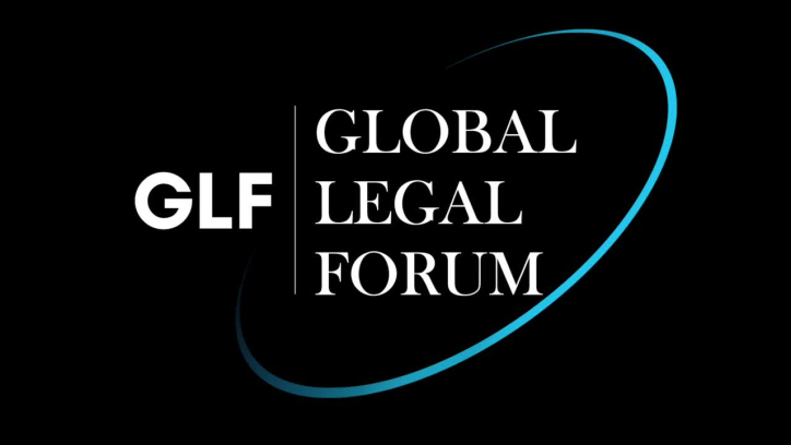 Logo featuring the text GLF and Global Legal Forum
