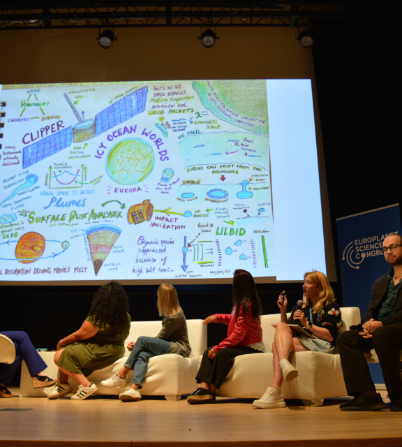 A session at the Europlanet Science Congress in 2022. 