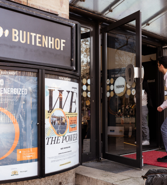 Entrance Pathe Buitenhof 