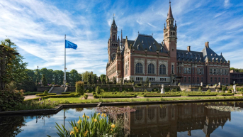 Peace Palace, United Nations 75 years Human Rights