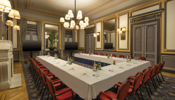 Meeting room at Hotel Des Indes