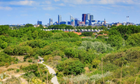 Skyline The Hague view from the dunes Low res