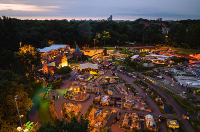 Afbeelding van Madurodam in de avond