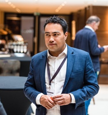 Philip Mulder at The Hague Geothermal Reception