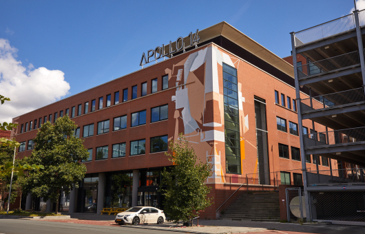 The exterior of Apollo 14 The exterior of Apollo 14