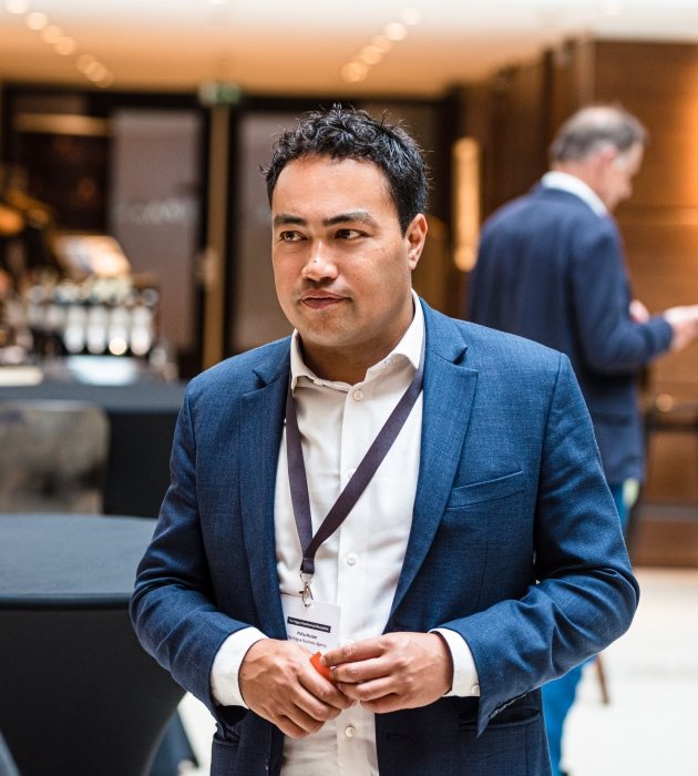 Philip Mulder at The Hague Geothermal Reception
