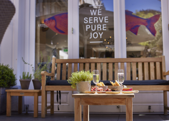 Image of restaurant Sophia terrace outside