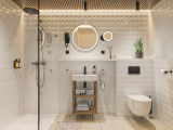 image of Townhouse Designhotel Den Haag rooms - bathroom artist impression