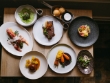 Image of plate with dish at restaurant Sophia