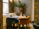 Restaurant Sophia setting interior dining tables