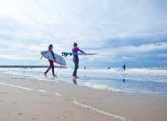 Scheveningen surfers