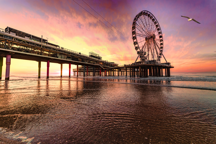 The Hague beach