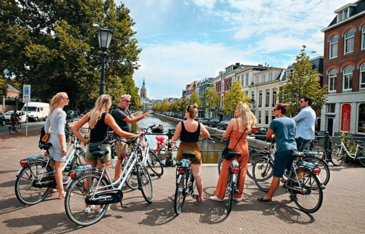 Afbeelding fietstocht Den Haag Flitz events