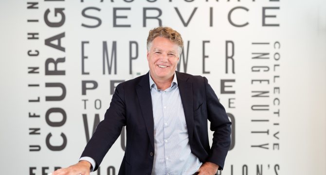 white background portrait with letters 