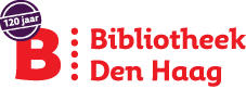 Logo of Library of The Hague with the year 120