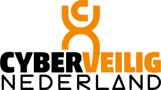 Logo of Cyber Security Netherlands in black and orange