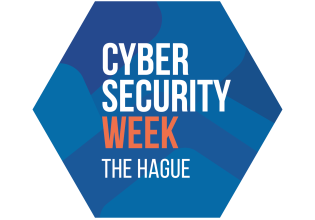 Logo of Cyber Security Week in The Hague.