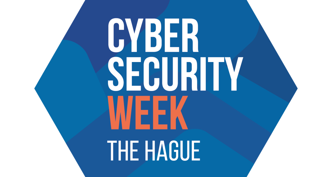 Logo of Cyber Security Week in The Hague.