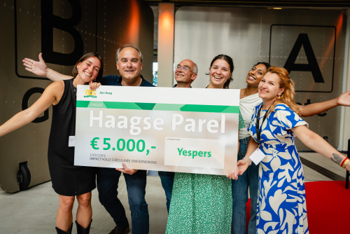 Yesper wint de Haagse Parel Award 2025