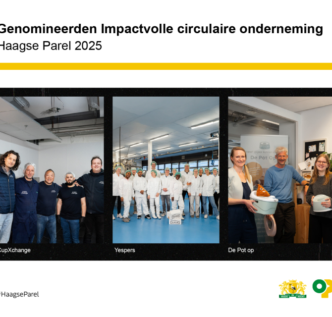 Genomineerde Impactvolle circulaire onderneming 2025