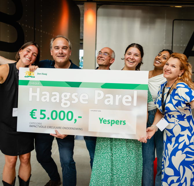 Yespers wint Haagse Parel Award 2025