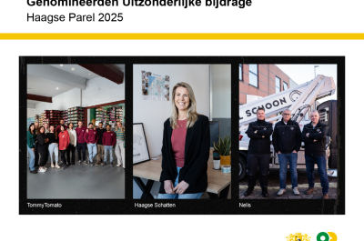 Genomineerde Haagse Parel 2025 Uitzonderlijke bijdrage
