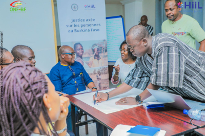 Justice Innovation Lab in Burkina Faso source HiiL
