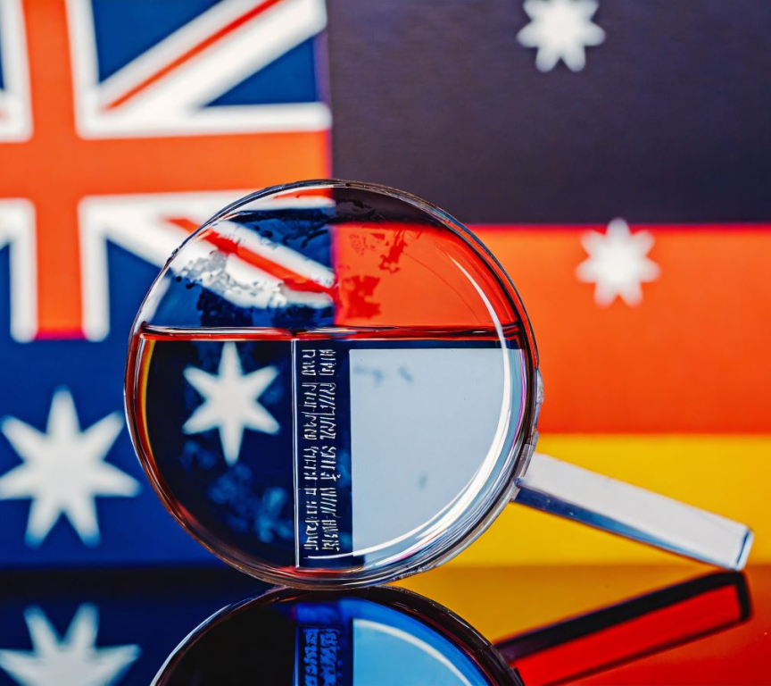 How Australian and German crimes are solved with glass expertise from The Hague. Source Adobe Stock AI created