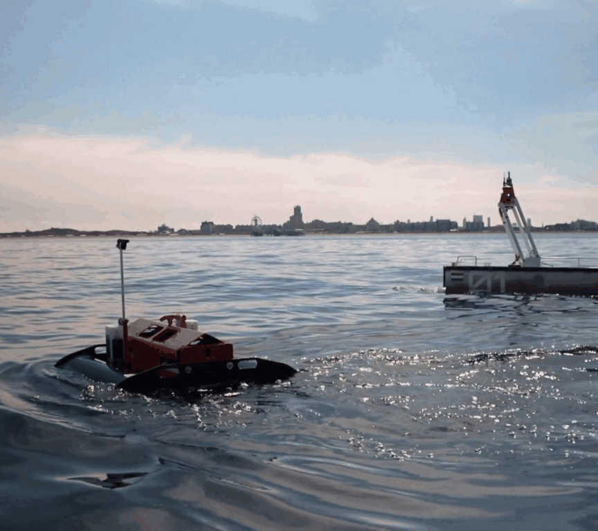 Offshore testing in the North Sea of DMEC and partners
