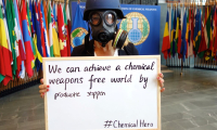 OPCW's #ChemicalHero Campaign Message 40 at 'OPCW's Open Day 2016 