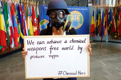 OPCW's #ChemicalHero Campaign Message 40 at 'OPCW's Open Day 2016 