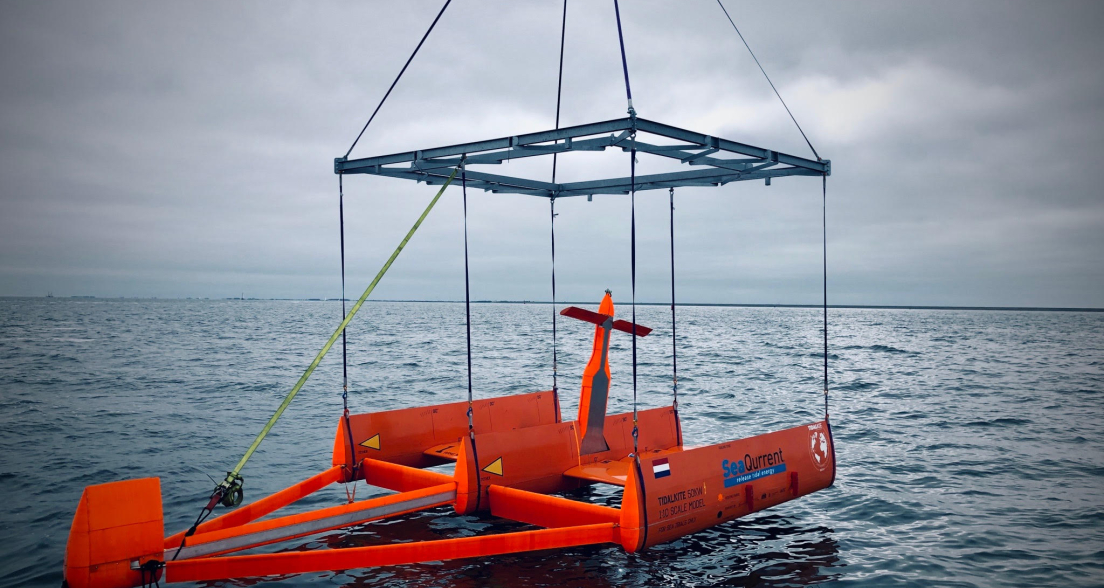 Tidal Kite SeaQurrent for tidal power