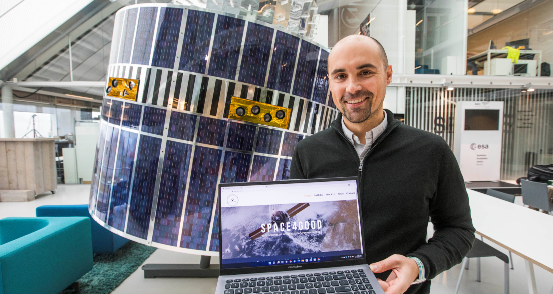 Picture of Founder Alexander Gunkel, Space4Good