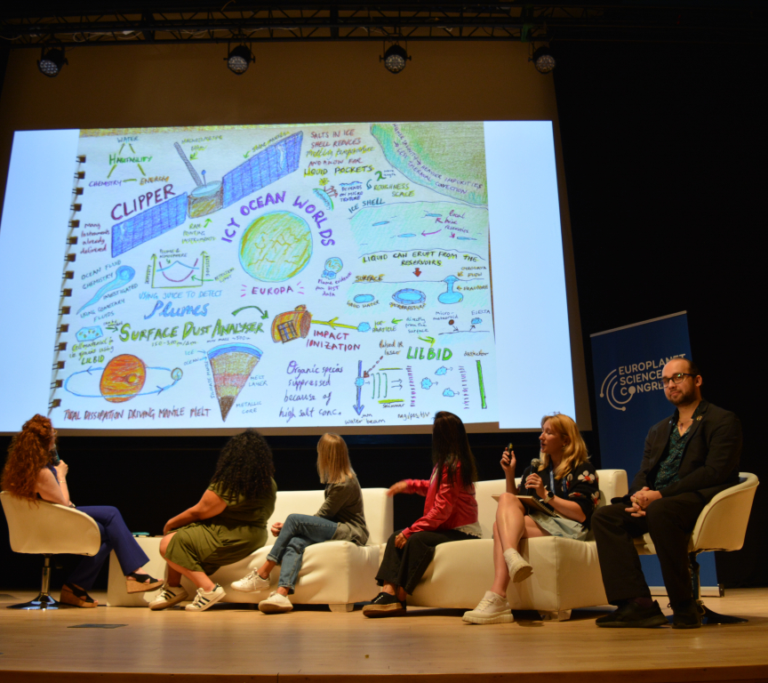 A session at the Europlanet Science Congress in 2022. 