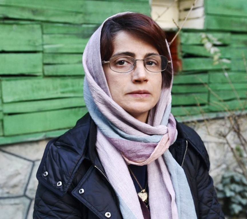 Iranian human rights lawyer Nasrin Sotoudeh awarded with Human Rrights Foundation Thulani Maseko Justice Prize.