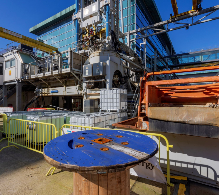 Testing area TNO geothermal energy in Rijswijk close to The Hague. picture made by Arjan de Jager The Hague and Partners low res