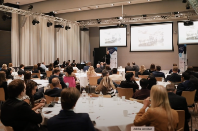 A plenary session during Global Legal Forum