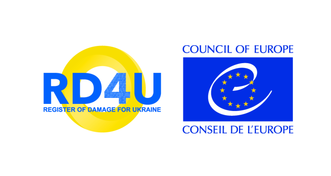 Logo the Register of Damage for Ukraine
