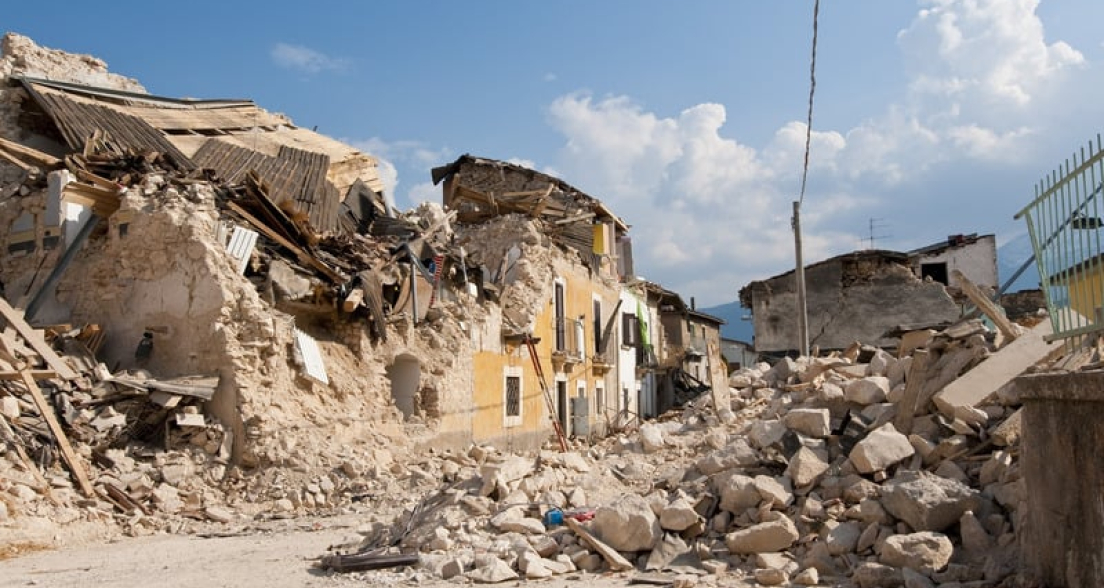Rubbles Caused by an earthquake Angelo Giordanon Pixabay via Canva