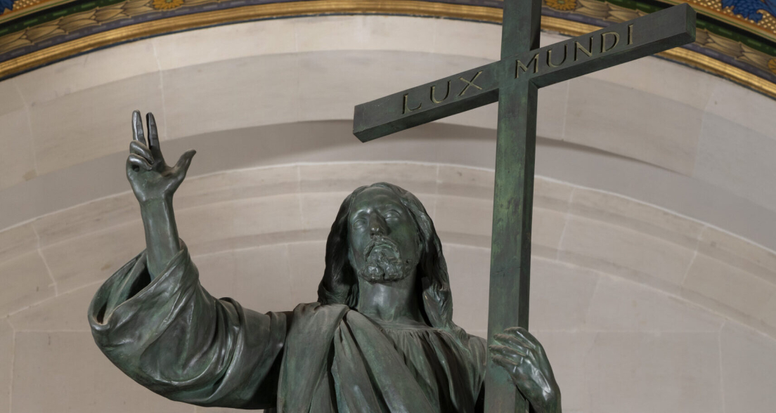 Statue of Christ of the Andes, donated by Argentina in 1913 - photo by Margareta Svensson