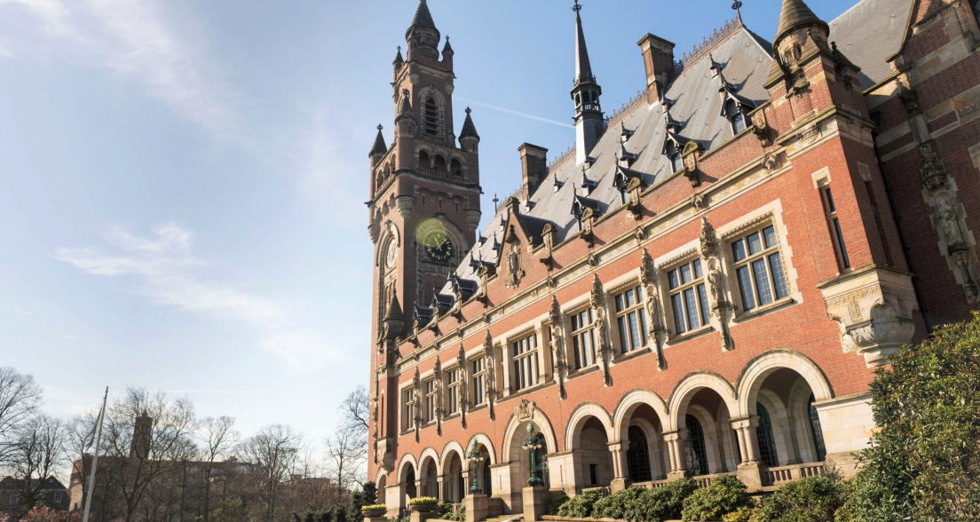 Peace Palace picture credit to Carneige Foundation & Peace Palace
