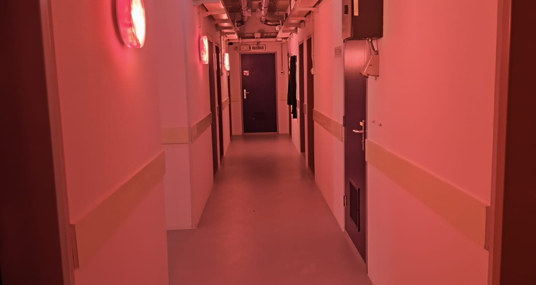 The Subterra music studios in the former atomic bunker at the Schedeldoekshaven in The Hague. Photo: Graziella Guarguaglini.