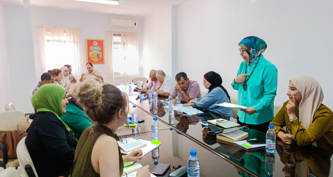 World of Work platform for labour inspection - working session. Tunisia source HiiL