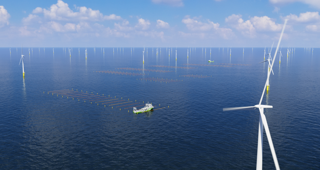 Smartland Landscape Architecture - Photo rights Multiple use of windmill farm