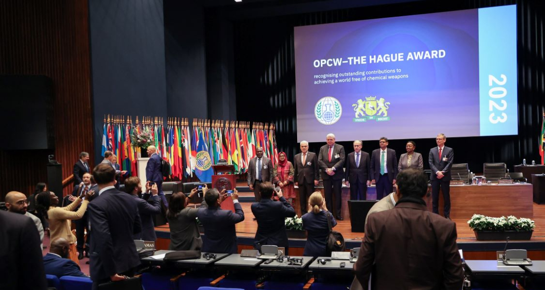 winners of the OPCW - The Hague Award 2023