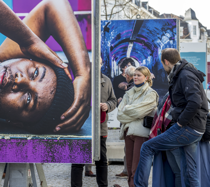 Fototentoonstelling 10 jaar Shelter City 