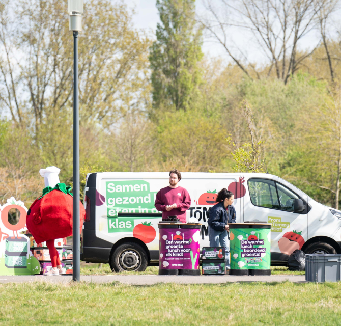 Healthy food education for 17.000 children in The Hague