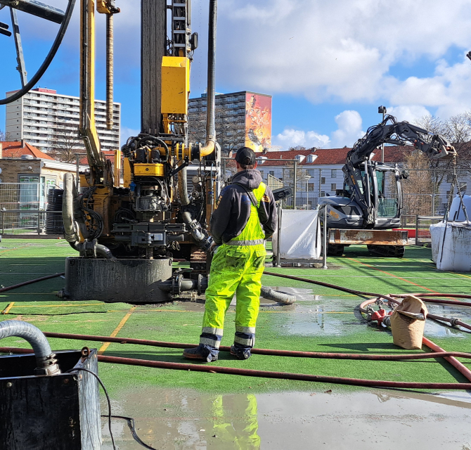 Haagse Sporttuin Moerwijk foto door Olga Jimenez