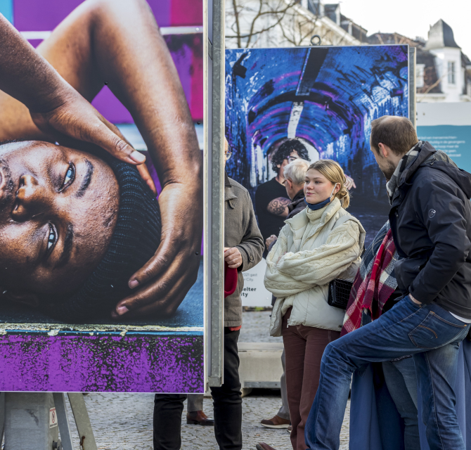 Fototentoonstelling 10 jaar Shelter City 