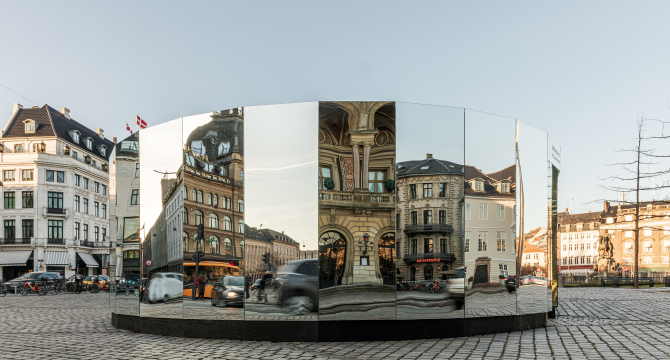 Eén van de blikvangers van het Spiegelfestival is 'Reflections in Common'